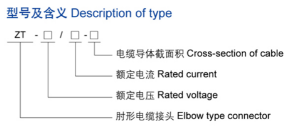 15KV 200A肘型电缆接头