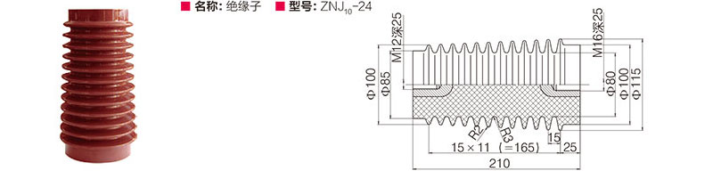 绝缘子 ZNJ10-24