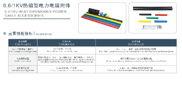 1KV四芯热缩终端