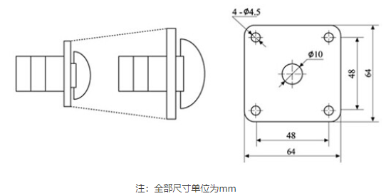 加大面板安转转换开关ADI20-B