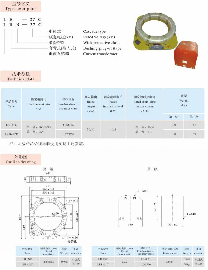 LR(B)-27C  发电机主回路