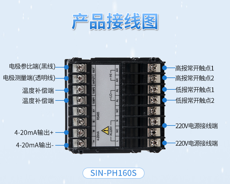 SIN-pH/ORP160S水质仪表