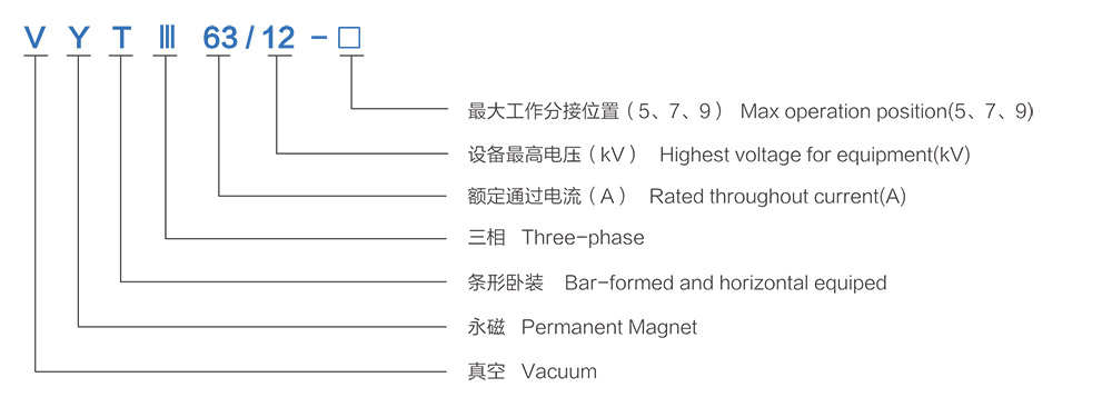 真空永磁卧式有载分接开关