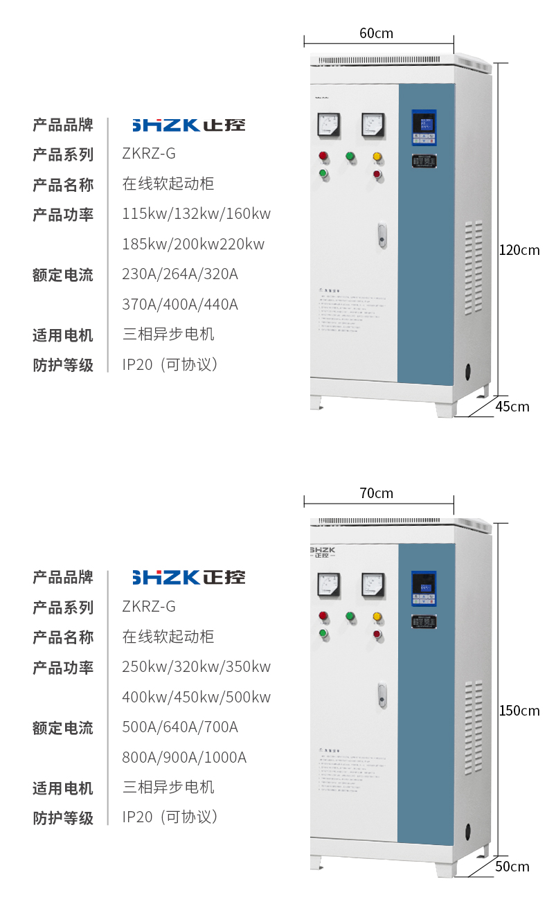 ZKRZ-P系列旁路软启动器