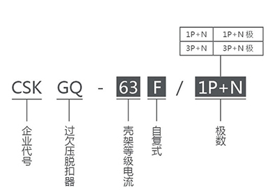 CSKGQ-63F自复式过欠压保护器