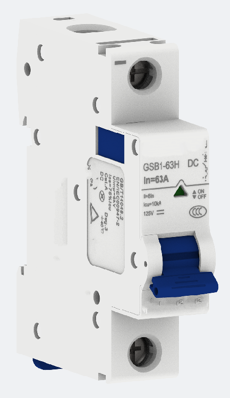 GSB1 DC 1极 1-63A 系列微型断路器   GSB1 DC系列