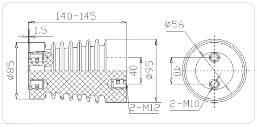 ZJ127-12绝缘子