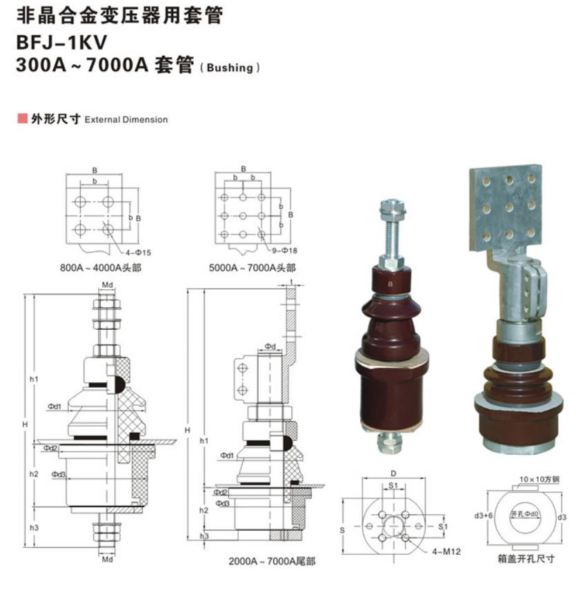 非晶 BFJ 1KV 300A-7000A套管