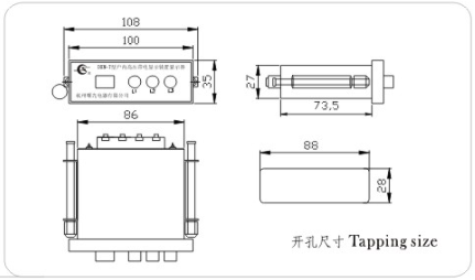 Ⅱ型显示器  DXN2-□-T