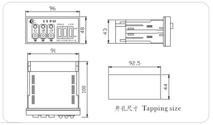 Ⅴ型显示器  DXN5-□-T(Q)