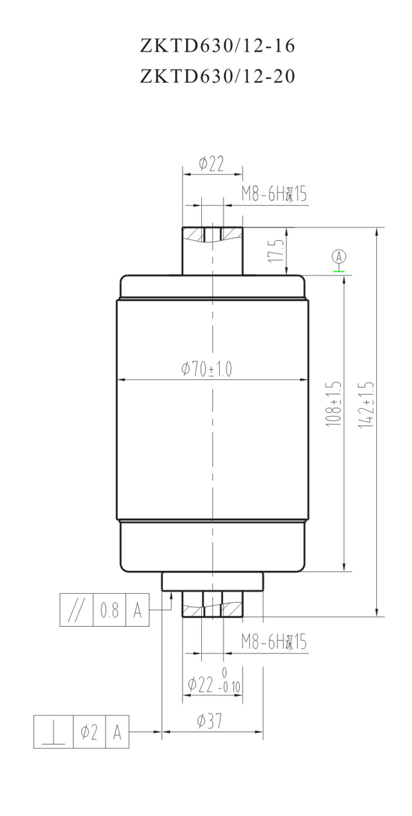 ZKTD630/12-20 TD3142ED真空灭弧室