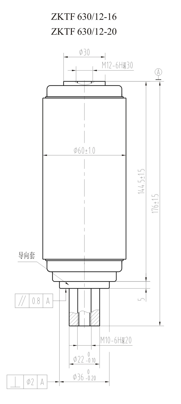 ZKTF630/12-20 TF31408真空灭弧室