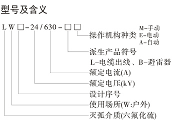 LW□(PGS)-24系列户外高压六氟化硫断路器