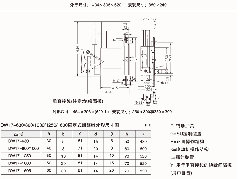 DW17(ME)万能式断路器