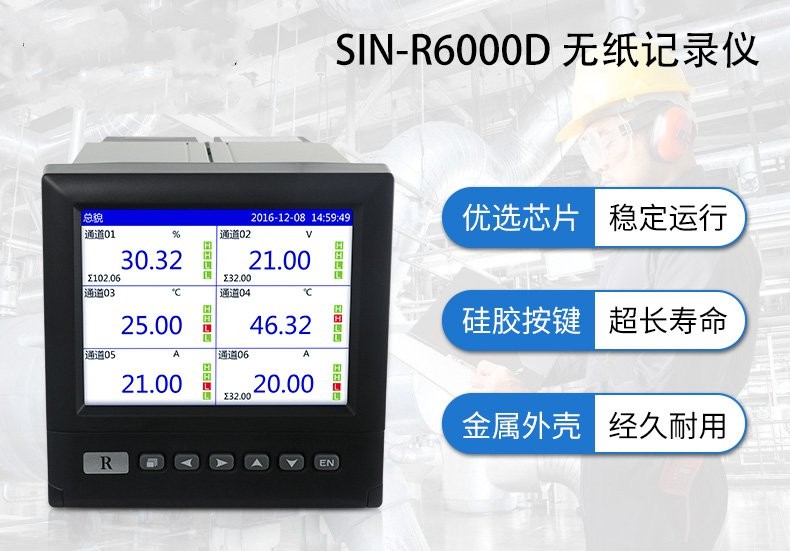 SIN-R6000D_1-16路可选_5.6英寸彩屏