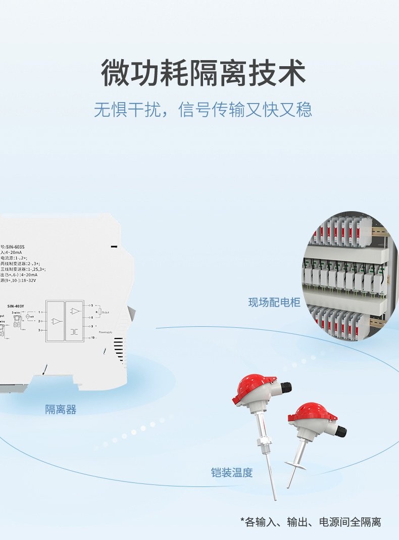 滑线隔离器_电位计_1进1出、1进2出、2进2出