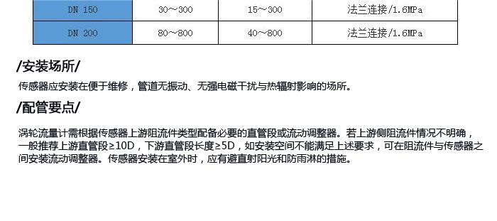 高压型液体涡轮流量计