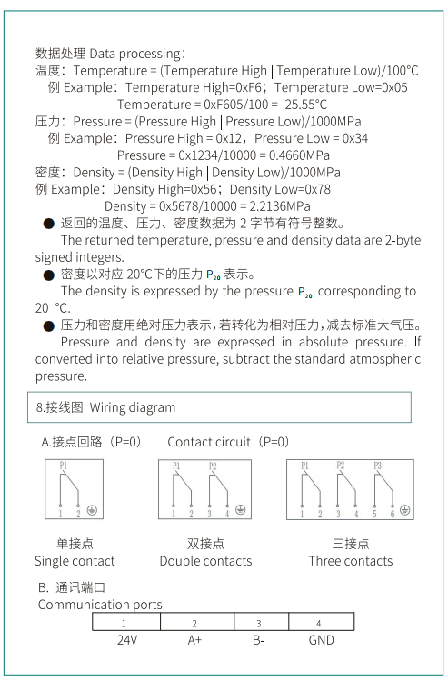 ZMJ100XD型密度继电器