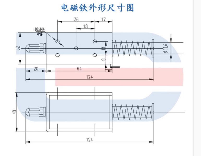 新型VS1模块化分合闸电磁铁