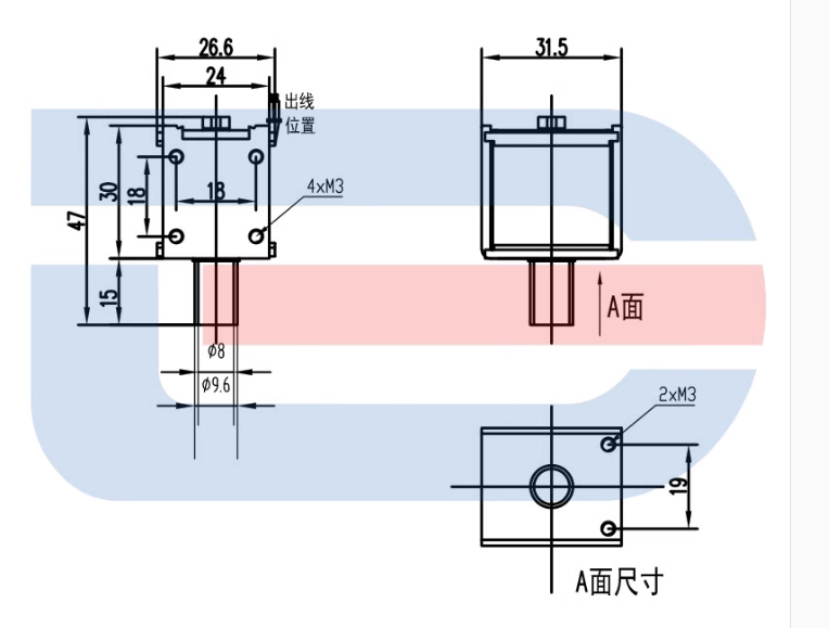 闭锁电磁铁 高压成套中置柜 35kV断路器推进机构专用 闭锁线圈