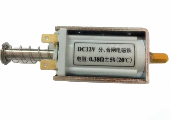 DC12V分励脱扣线圈0.38欧正负5 分合闸电磁铁DC24V