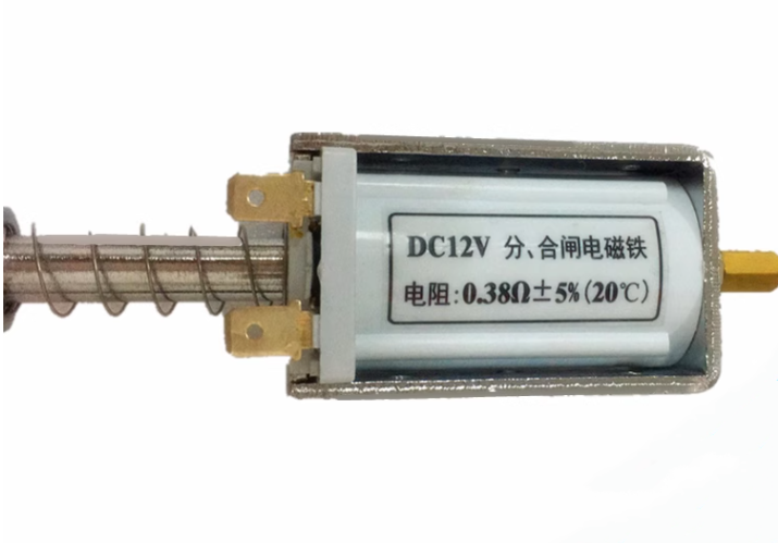 DC12V分励脱扣线圈0.38欧正负5 分合闸电磁铁DC24V