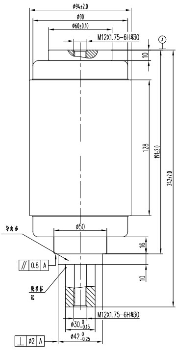 12KV固封极柱用真空开关管 TD336G