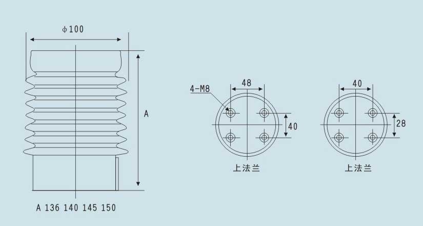 CG5-10Q/100×140户内高压带电显示装置传感器