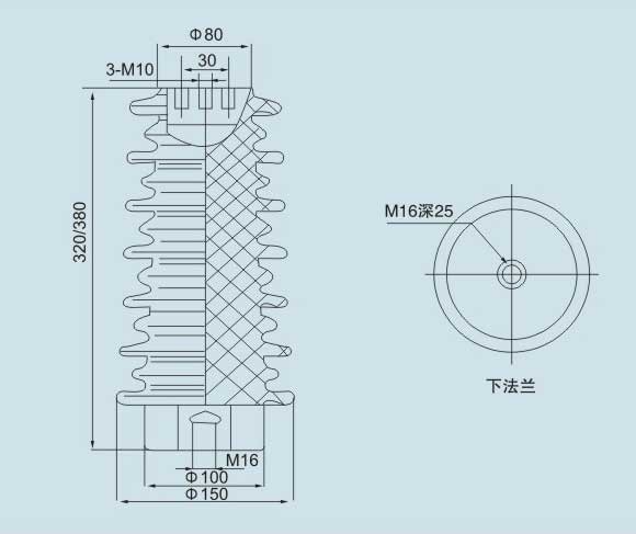 35KV CG5户内高压带电显示装置传感器