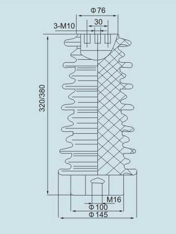 ZJ-35KV支柱绝缘子