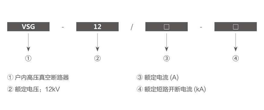 VSG-12户内高压真空断路器(模块化)