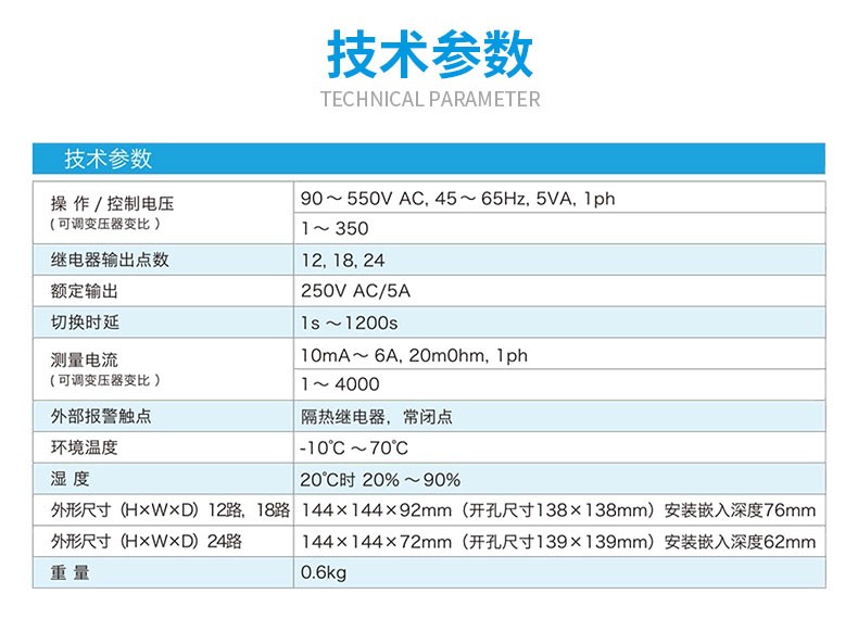 标准型无功补偿控制器