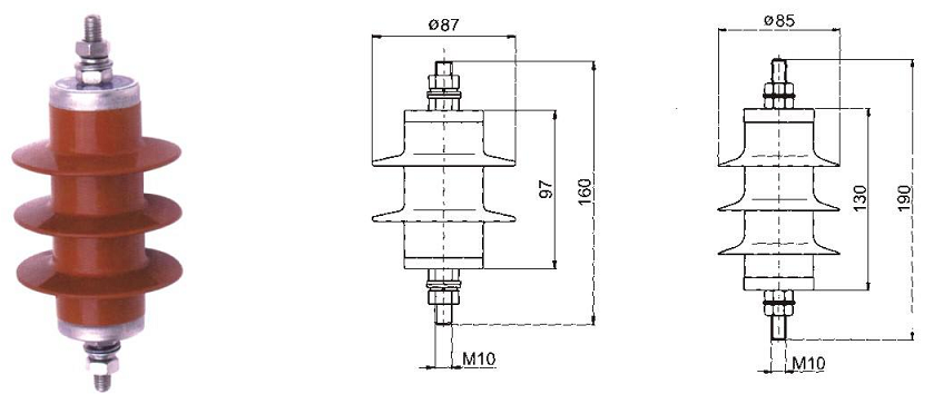 YH系列复合外套避雷器5WS-3~6kV