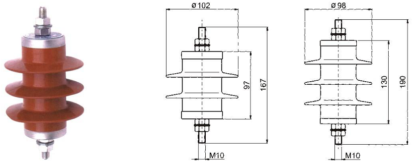 YH系列复合外套避雷器5WZ-3~6kV