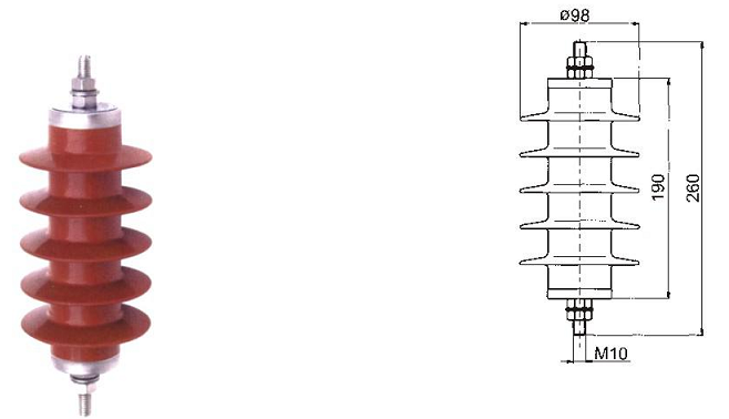 YH系列复合外套避雷器5WZ-10kV