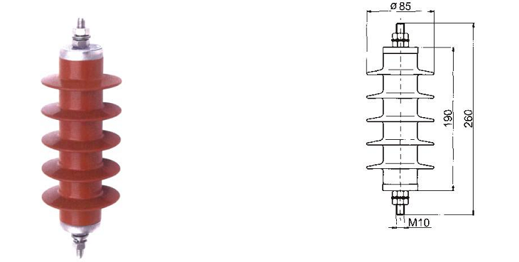 YH系列复合外套避雷器5W-10kV