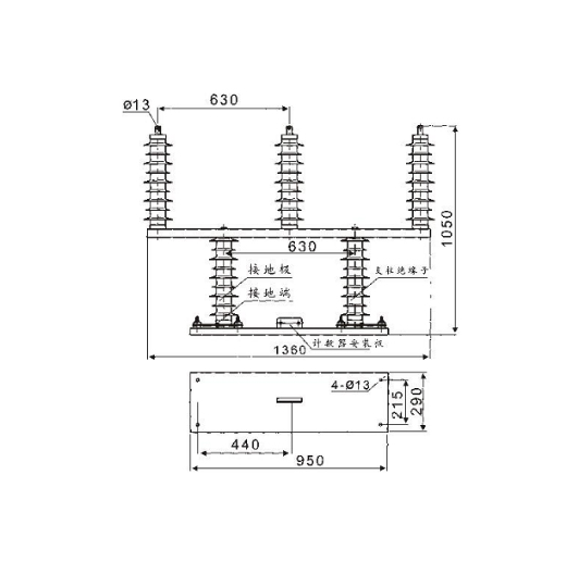 35kV户外用TBP-630W2型