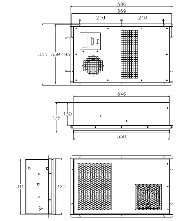 ABS-CA003/N/D/A电力户外交流空调