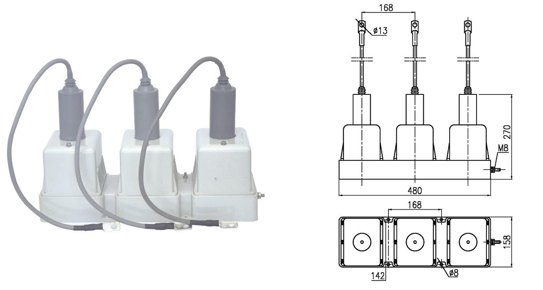 ZR 系列阻容吸收器（10kv及以下电器使用）