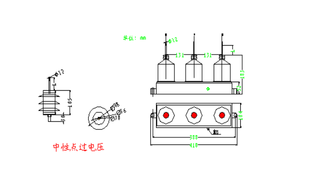 ABSTG-A-7.6/600    6KV过电压保护器