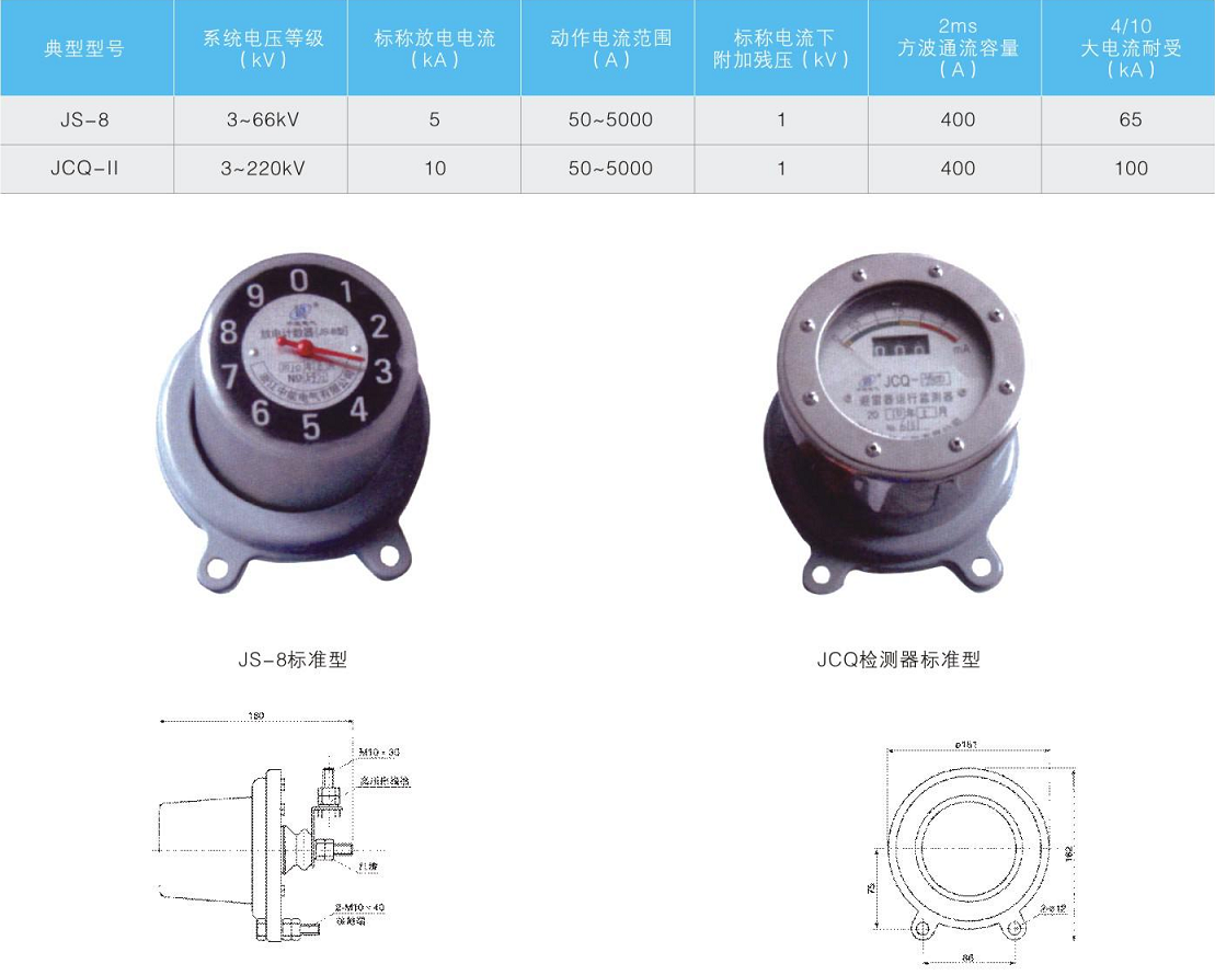 放电计数器、检测器