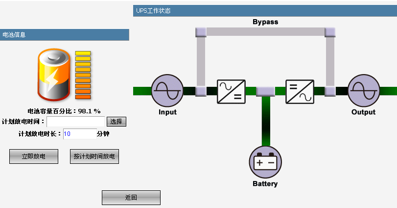 架式UPS远程放电仪ZY-UPS-33