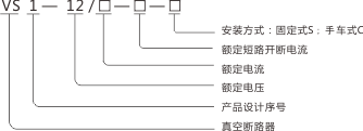 VS1-12户内交流高压真空断路器