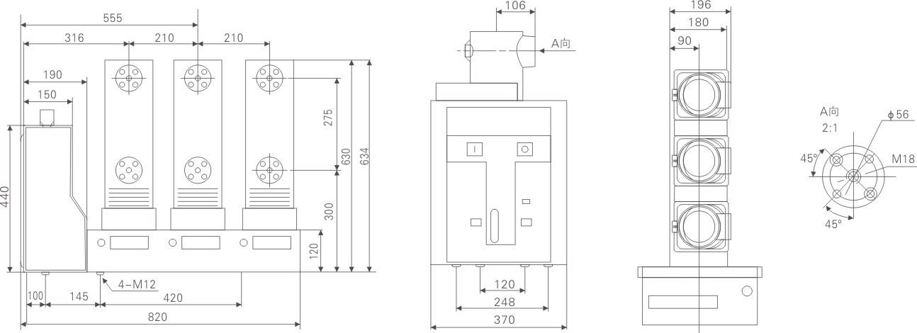 VBI/R-12 侧装式真空断路器