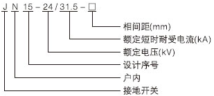 JN15-24/31.5户内高压真空负荷开关