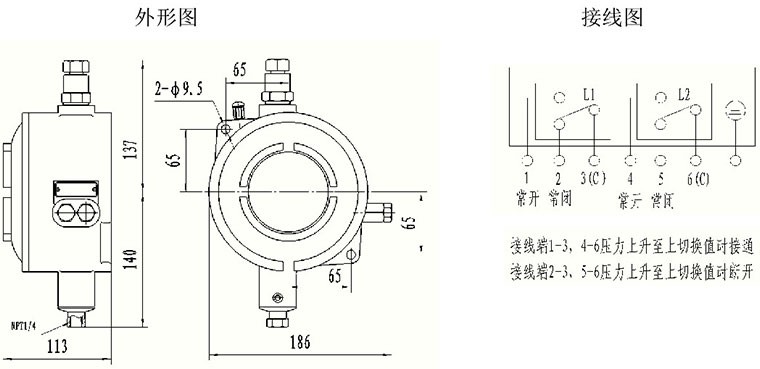 隔爆型压力控制器