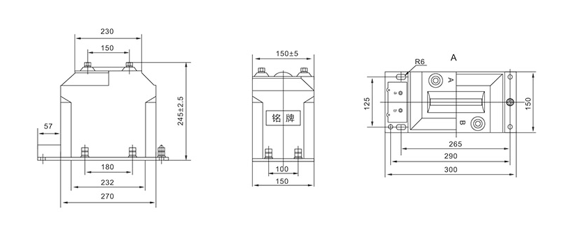 JDZ10-10(RZL-10)电压互感器