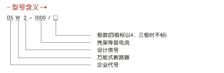 W2万能断路器系列