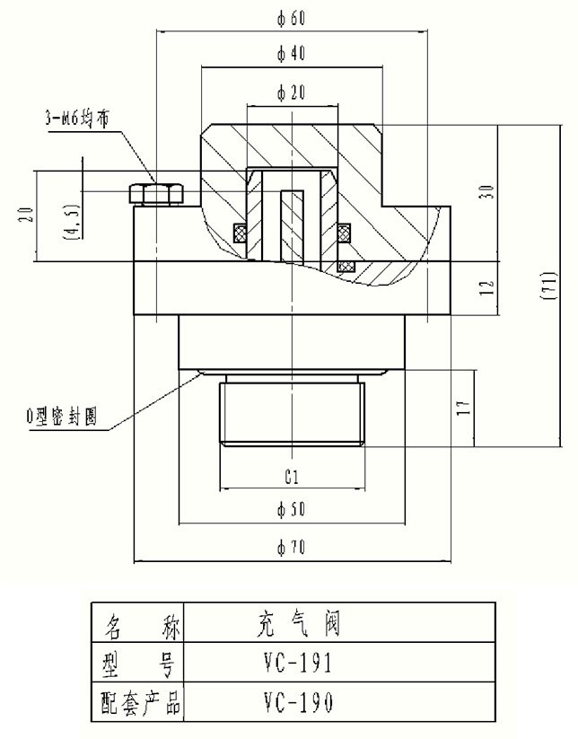 190系列充气阀