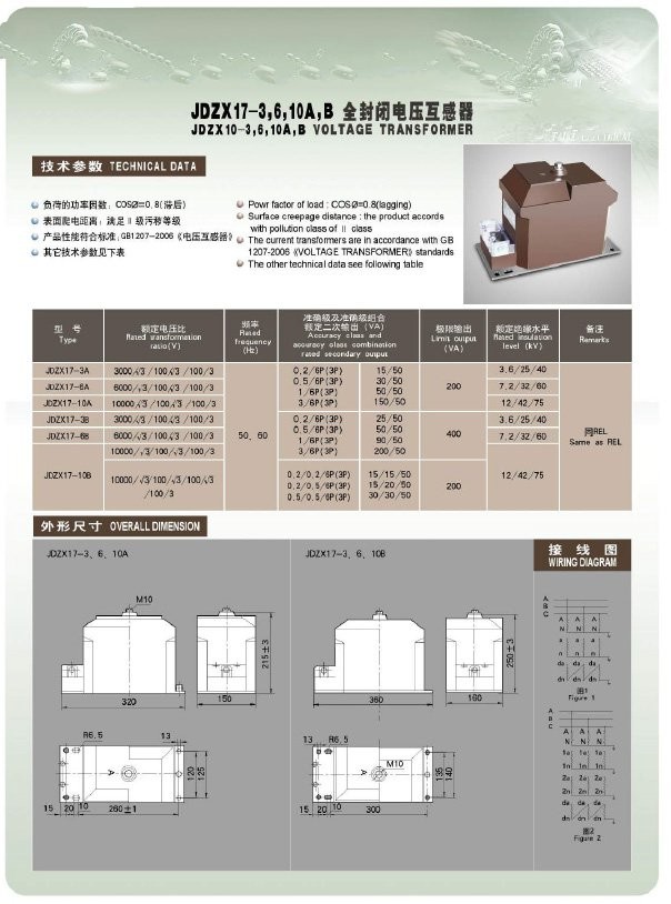 JDZX17-3,6,10A,B JDZX10-3,6,10A,B户内10KV电流互感器